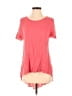 Veveret Pink Short Sleeve Top Size L - photo 1