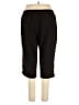 Terra & Sky Solid Black Active Pants Size 0X - photo 2