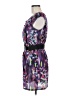 Ruby Rox 100% Polyester Print Purple Cocktail Dress Size 7 - photo 5