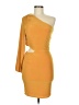 21 Saints Solid Orange Cocktail Dress Size M - photo 1