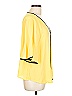 Shein Curve 100% Polyester Yellow 3/4 Sleeve Blouse Size 12 Plus (0) - photo 4