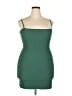 Babaton Solid Green Cocktail Dress Size 2X - photo 1