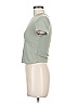 Open Edit Solid Green Short Sleeve T-Shirt Size M - photo 5