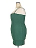 Babaton Solid Green Cocktail Dress Size 2X - photo 5