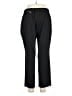 Alfani Solid Black Dress Pants Size 0X - photo 2