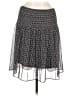 Max Studio 100% Polyester Print Blue Casual Skirt Size M - photo 2
