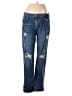 Old Navy Graphic Blue Jeans Size 6 - photo 1