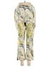 Cache Print Yellow Casual Pants Size 4 - photo 2
