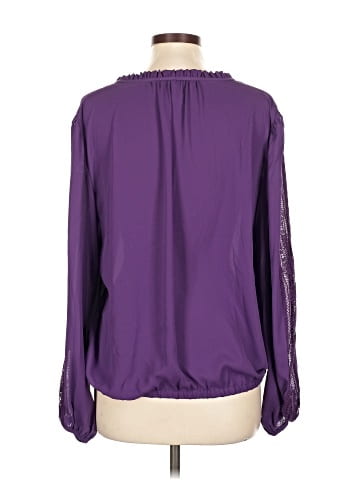 White House Black Market Long Sleeve Blouse (view 2)