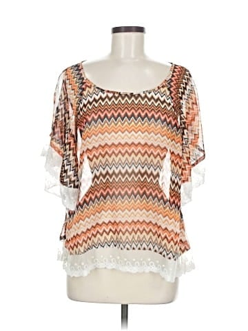 Karlie Short Sleeve Blouse (view 1)