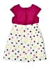 A.T.U.N. 100% Polyester Polka Dots Pink Dress Size 8 - 9 - photo 2