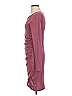 Leith Solid Burgundy Cocktail Dress Size S - photo 5