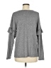 Ann Taylor LOFT Outlet Gray Pullover Sweater Size M - photo 2