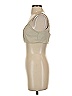Shein 100% Polyester Tan Sleeveless Top Size S - photo 5