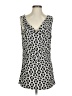 Georgiou Studio Silver Black Sleeveless Blouse Size S (estimated) - photo 1
