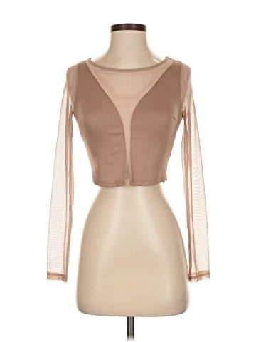 Charlotte Russe Long Sleeve Top - front