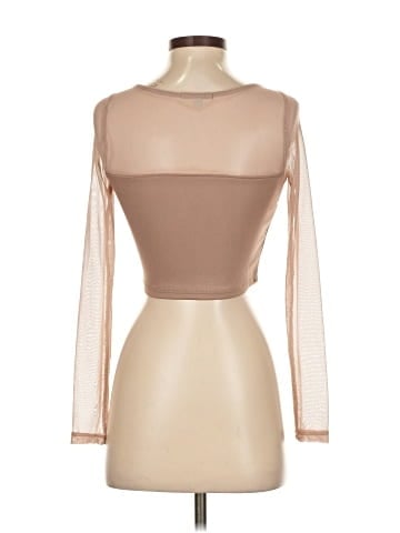 Charlotte Russe Long Sleeve Top - back