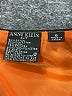 Anne Klein 100% Polyester Chevron-herringbone Black Formal Skirt Size 8 - photo 4