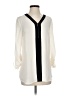 Maurices 100% Polyester Ivory 3/4 Sleeve Blouse Size XS - photo 1