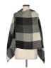 Contempo 100% Acrylic Checkered-gingham Black Tan Poncho One size (estimated) - photo 1