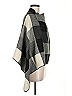 Contempo 100% Acrylic Checkered-gingham Black Tan Poncho One size (estimated) - photo 4