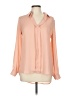 Bellatrix 100% Polyester Pink Long Sleeve Blouse Size M - photo 1