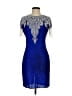 Scala Blue Cocktail Dress Size S (petite) - photo 1