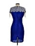 Scala Blue Cocktail Dress Size S (petite) - photo 2