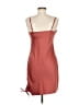 Hello Molly 100% Polyester Solid Orange Cocktail Dress Size 6 - photo 2