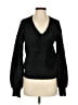 Halogen 100% Nylon Black Pullover Sweater Size XS - photo 1