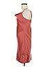 Hello Molly 100% Polyester Solid Orange Cocktail Dress Size 6 - photo 5