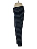 Ecru Plaid Blue Casual Pants Size 12 - photo 5
