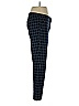 Ecru Plaid Blue Casual Pants Size 12 - photo 4