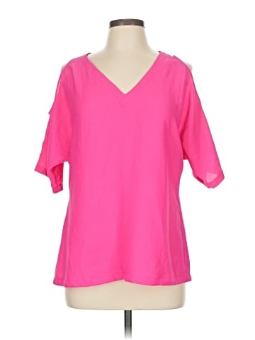 RACHEL Rachel Roy Short Sleeve Blouse (view 1)