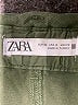 Zara Solid Green Casual Pants Size 0 - photo 4
