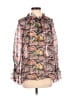 Tanvi Kedia Pink Long Sleeve Blouse Size S - photo 1