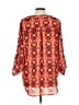 C established 1946 100% Polyester Orange 3/4 Sleeve Blouse Size L - photo 2