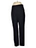 Burberry 100% Wool Solid Black Blue Wool Pants Size 8 - photo 1