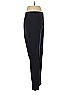 Burberry 100% Wool Solid Black Blue Wool Pants Size 8 - photo 4