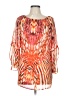 Mushka by Sienna Rose 100% Polyester Orange 3/4 Sleeve Blouse Size L - photo 1