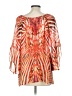 Mushka by Sienna Rose 100% Polyester Orange 3/4 Sleeve Blouse Size L - photo 2