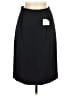 Neiman Marcus 100% Polyester Solid Black Formal Skirt Size 6 - photo 1