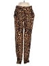Intermix 100% Silk Animal Print Gold Silk Pants Size P (petite) - photo 1