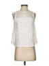Bleuh Ciel 100% Rayon Ivory Sleeveless Blouse Size S - photo 1