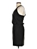 Krisa 100% Silk Solid Black Casual Dress Size XS - photo 5