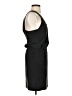Krisa 100% Silk Solid Black Casual Dress Size XS - photo 4