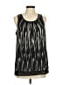 Daniel Rainn 100% Polyester Black Sleeveless Blouse Size M - photo 1