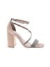 Steve Madden Gray Silver Sandals Size 10 - photo 1