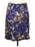 Allison Taylor Print Blue Formal Skirt Size 6 - photo 1