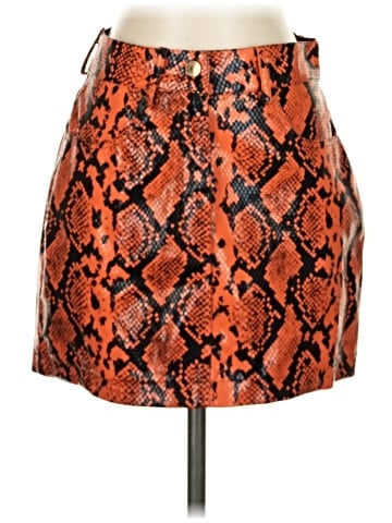 Jaded London Faux Leather Skirt (view 1)